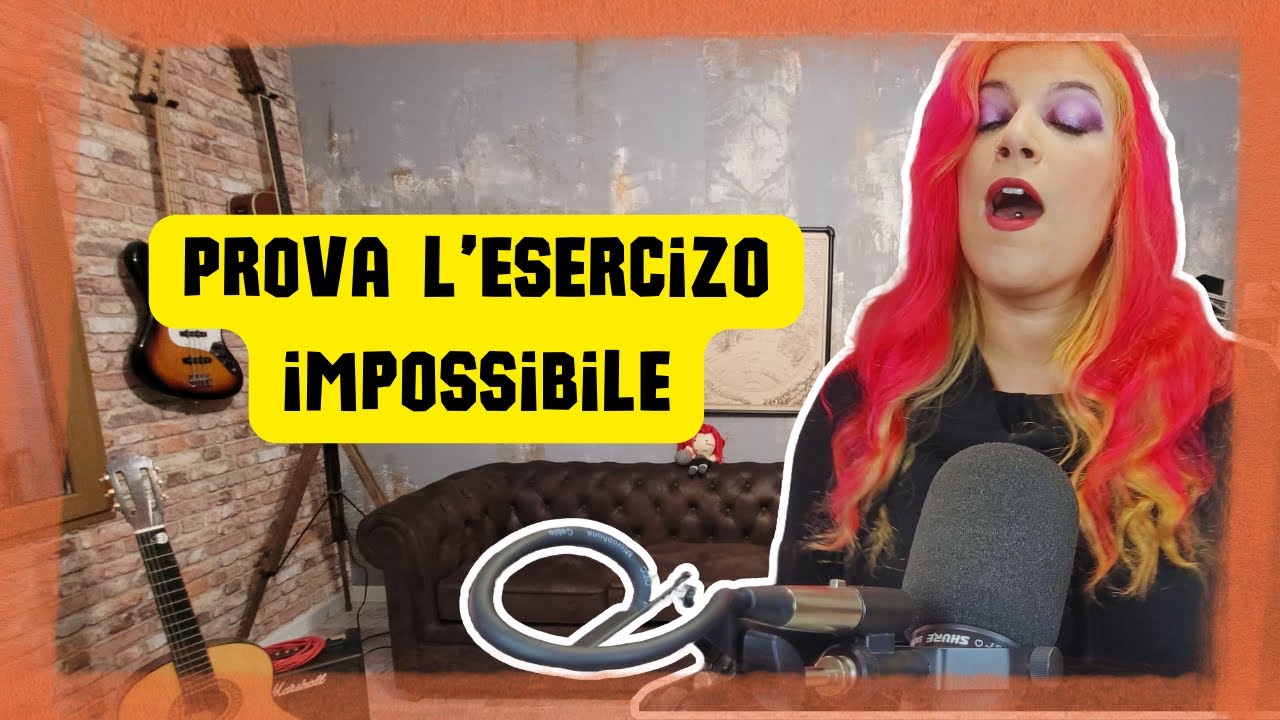 Esercizio di canto difficilissimo | Accetti la sfida?