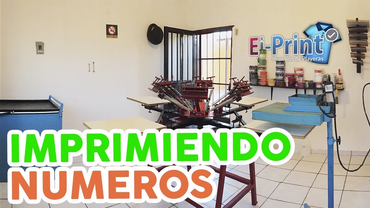 CONOCE MI PEQUEÑO TALLER DE SERIGRAFIA TEXTIL - Ej Ramirez