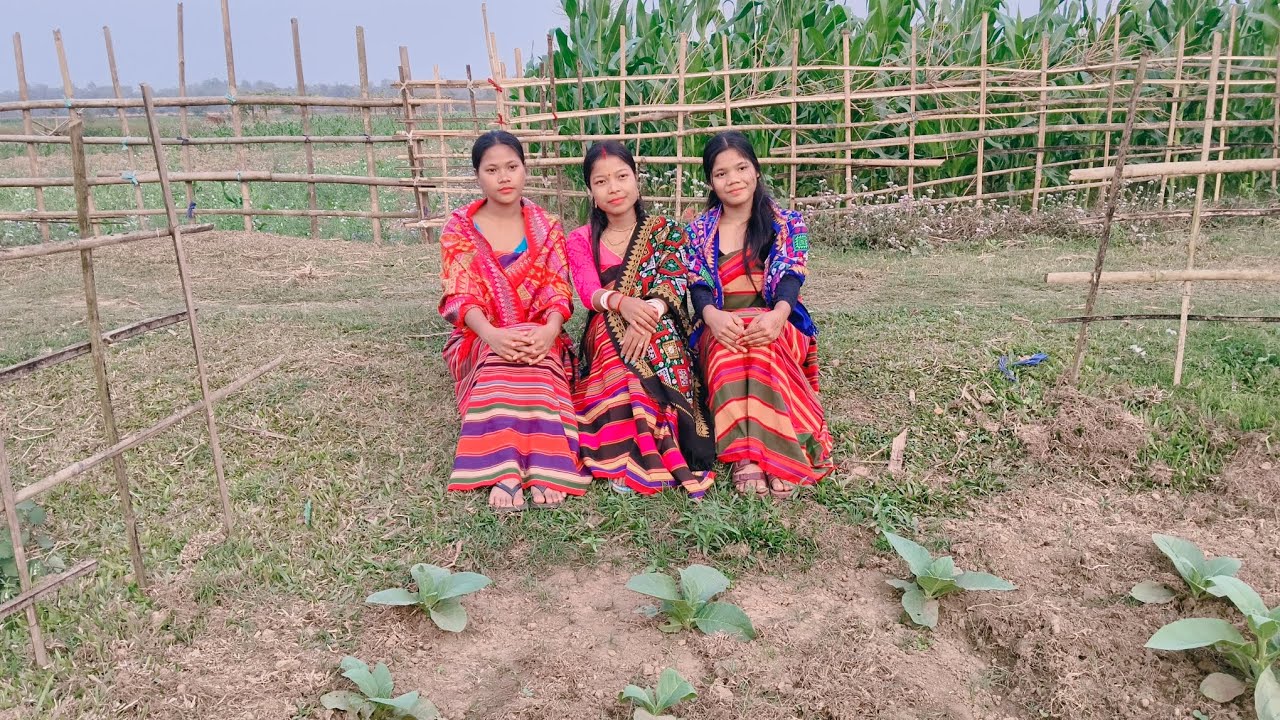 Bogori khaboloi goisilu #vlog #Hajong video #Hajong #Bogori tenga #Hajong girl #smitahajong 