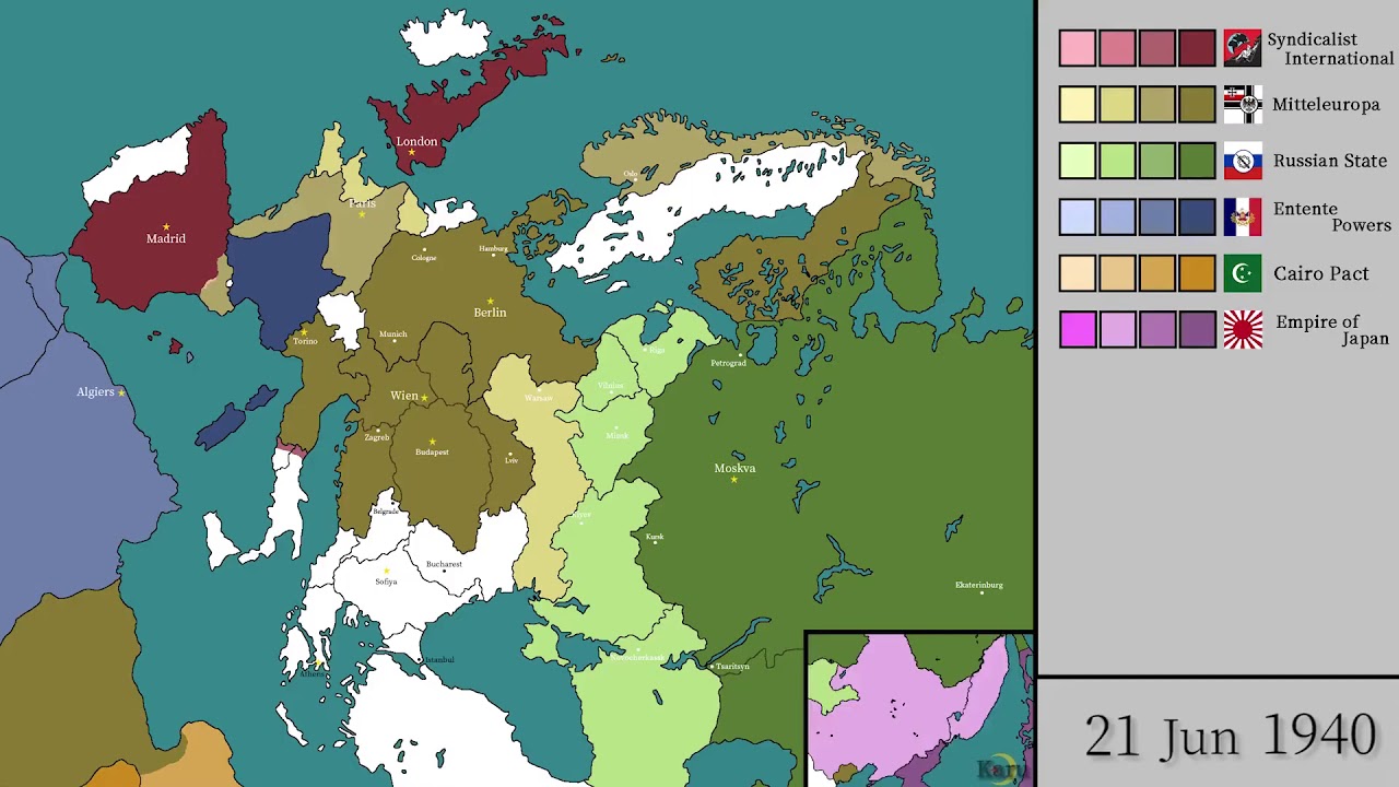 WWII Alternate: Every Day [Kaiserreich history]