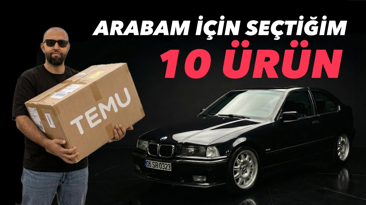 TEMU Otomotiv Kategorisinden 10 Adet Ürün Seçtim ve İnceledim