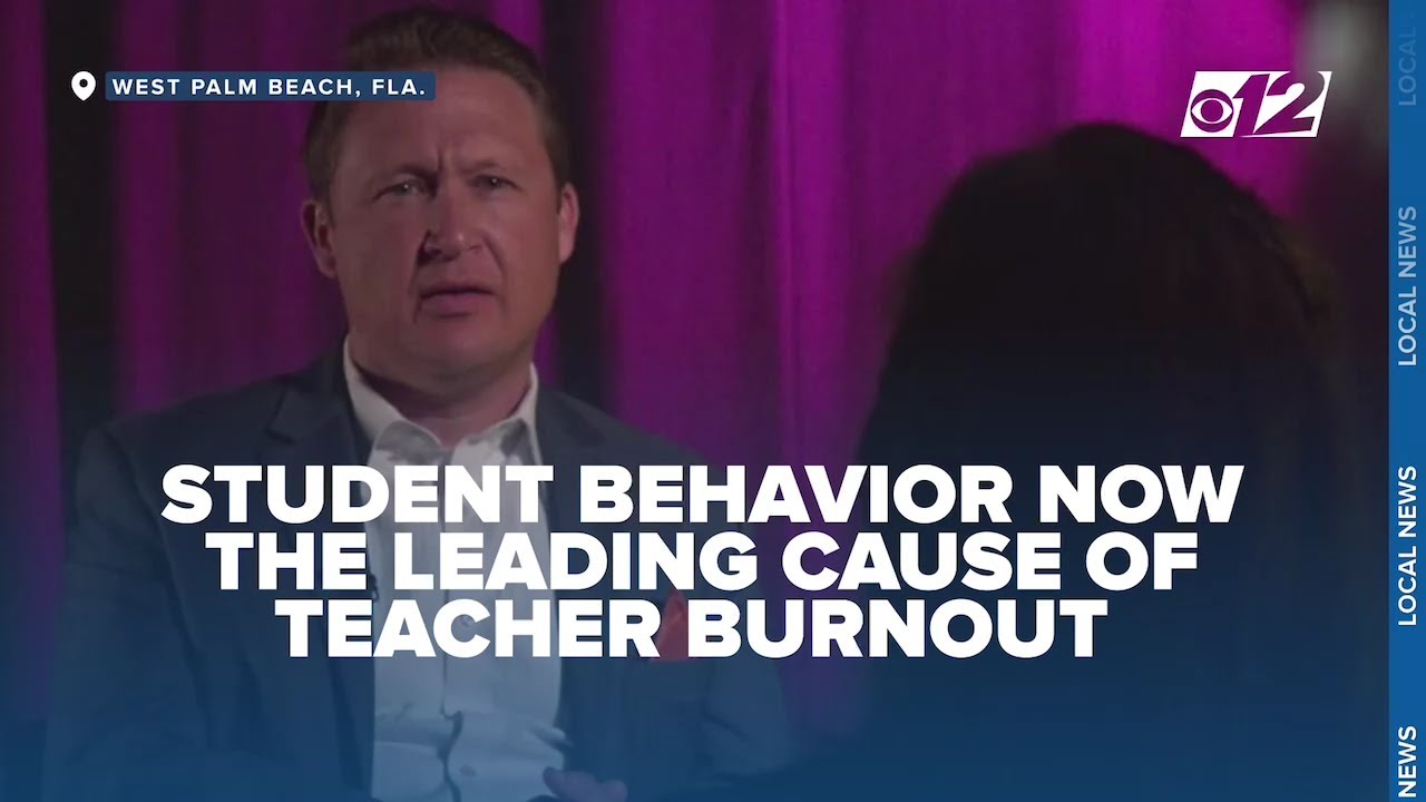 Student behavior now the leading cause of teacher burnout - Part 1