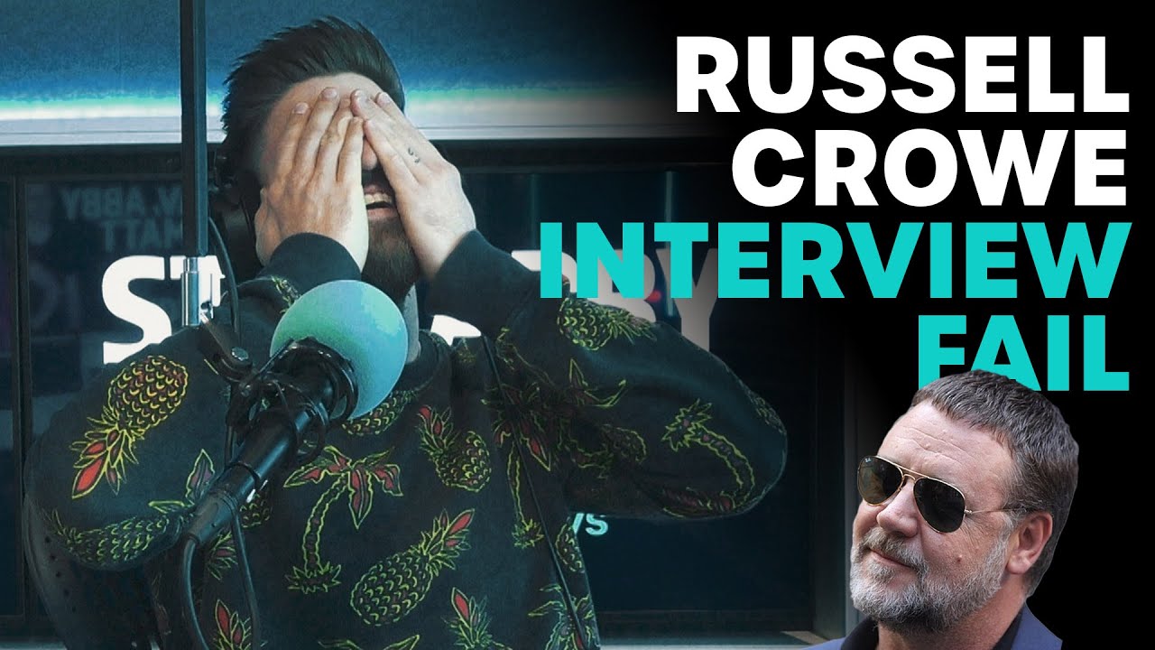 Russell Crowe Interview Fail | B105