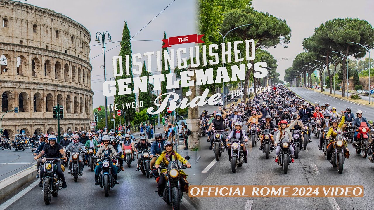 Distinguished  Gentleman's Ride 2024 | DGR Roma - OFFICIAL VIDEO