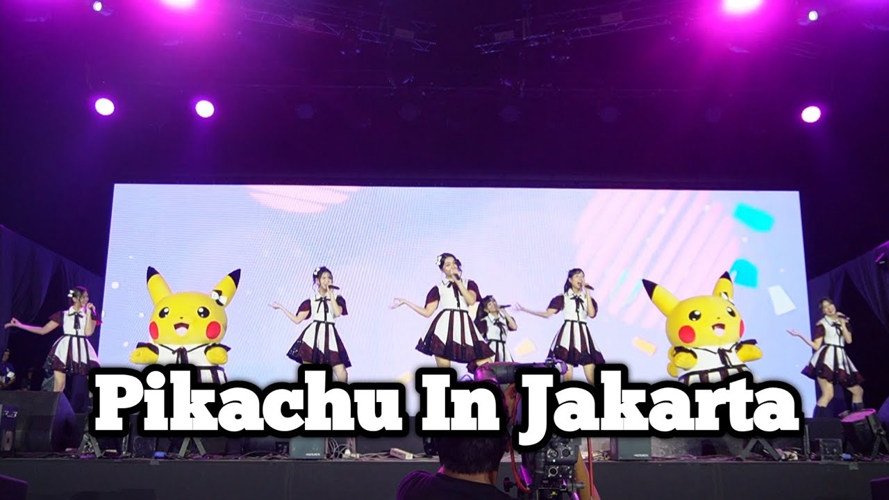JKT48 | Pikachu's Indonesia Journey - Day 2 | Community Park PIK 2