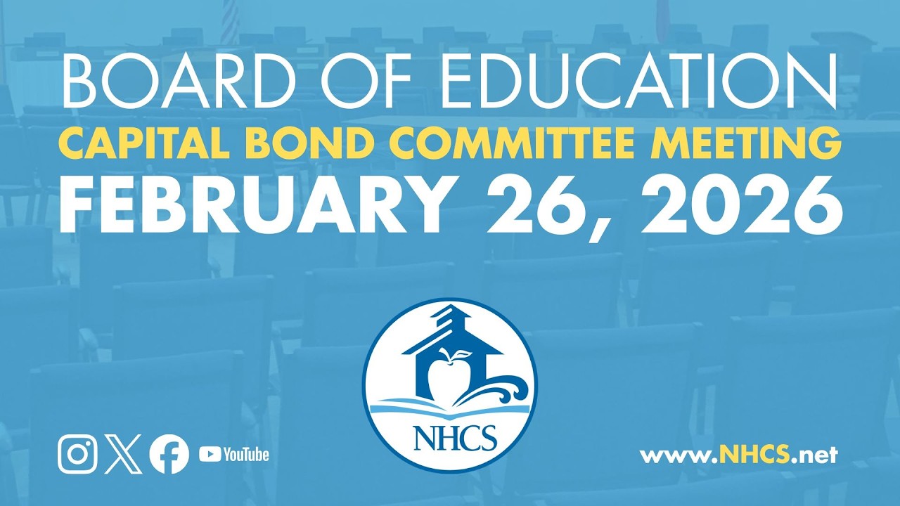 NHCS Board of Ed. Finance Committee Meeting | Feb. 26, 2026