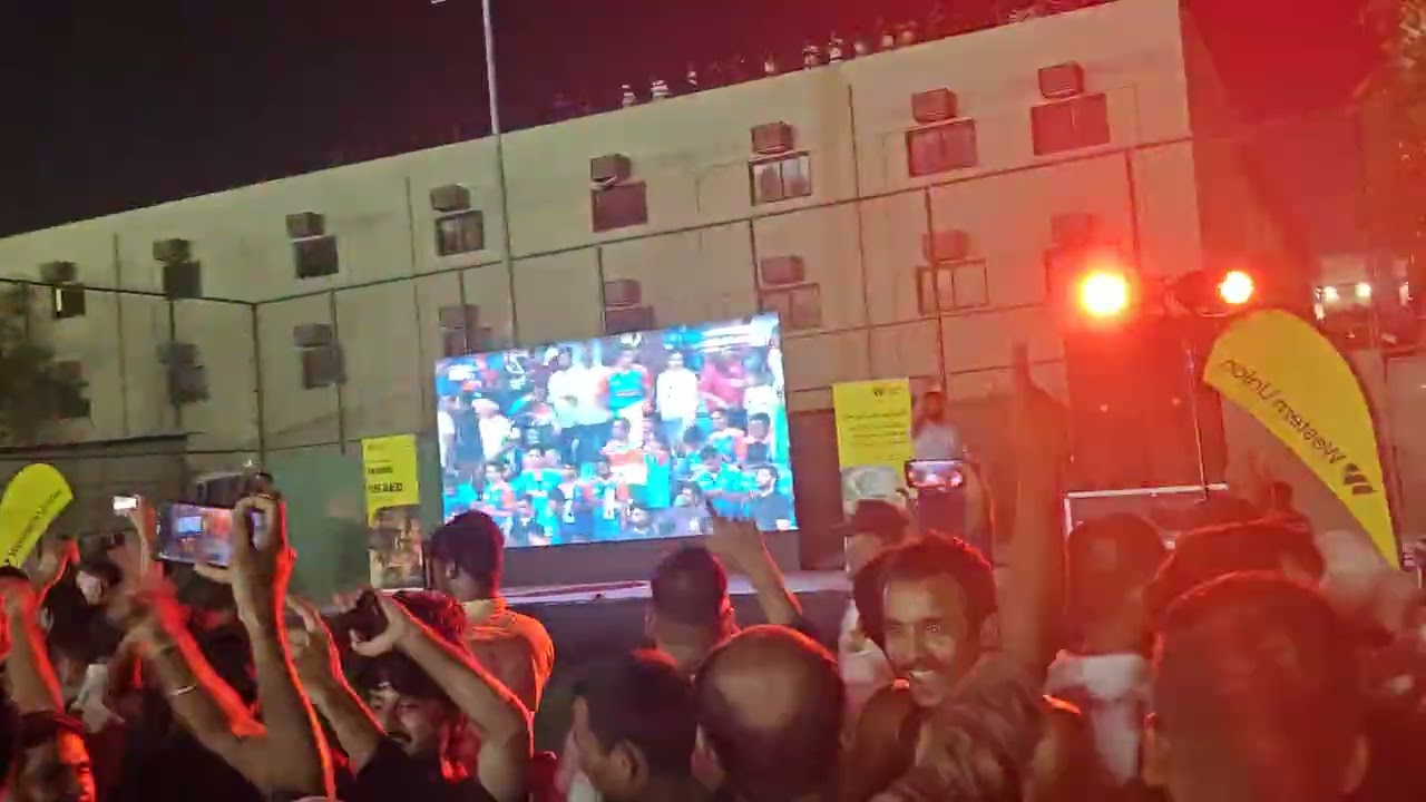 India final jitne ke bad logon ka dance 