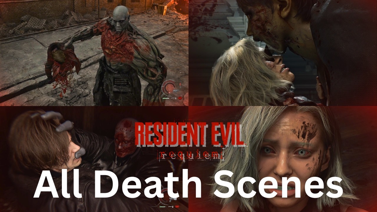 Resident Evil 9 Requiem &ndash; All Unique Death Animations in Combat