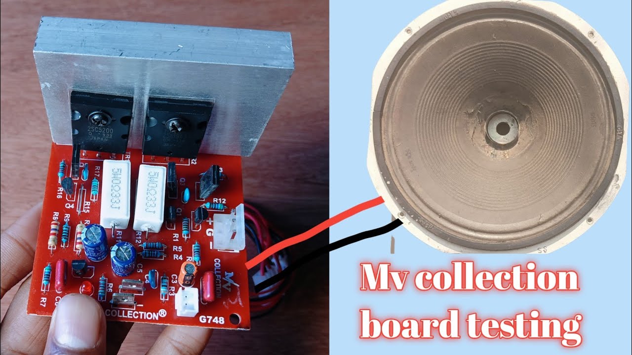 Mv collection 150 Watt mono board testing 🎵