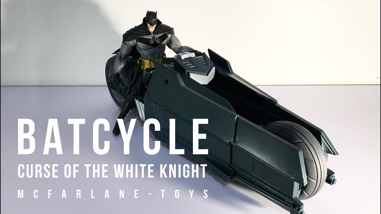 🌟 BATCYCLE - CURSE OF THE WHITE KNIGHT | DC MULTIVERSE - Mcfarlane Toys