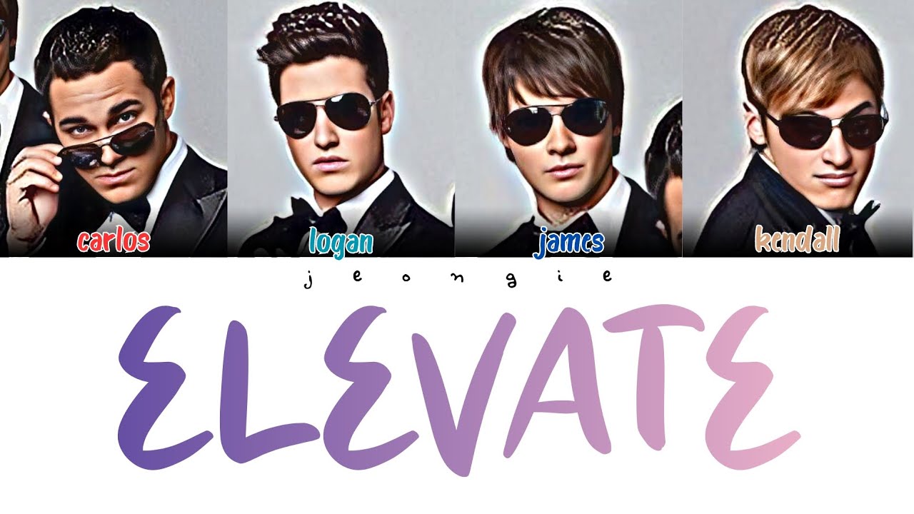 Big Time Rush - Elevate (Color Coded - Lyric)