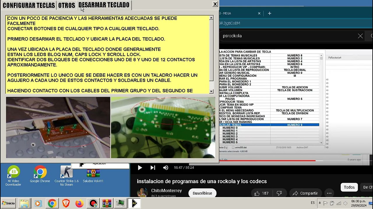 Instalacion de PSRockola sin errores