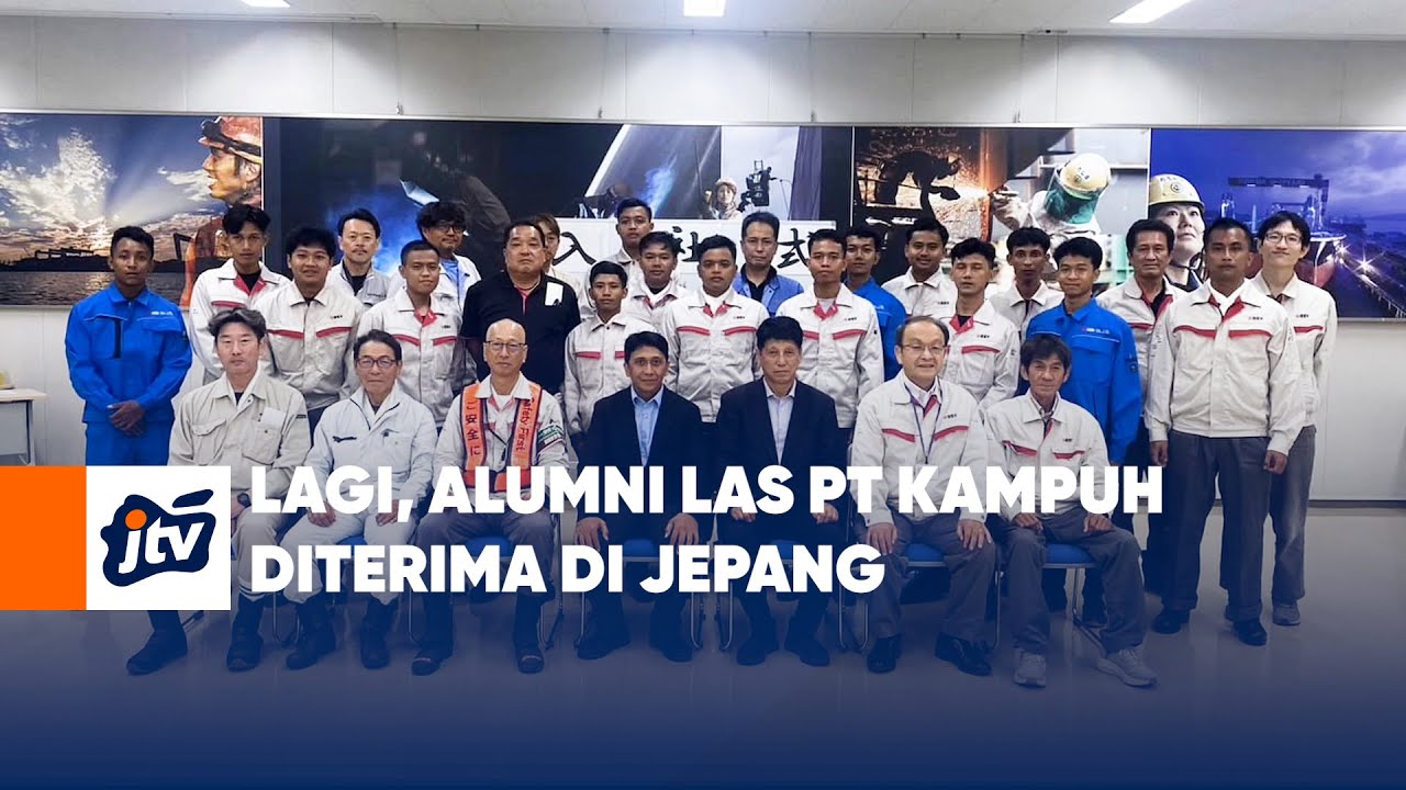 LAGI, ALUMNI LAS PT KAMPUH DITERIMA DI JEPANG