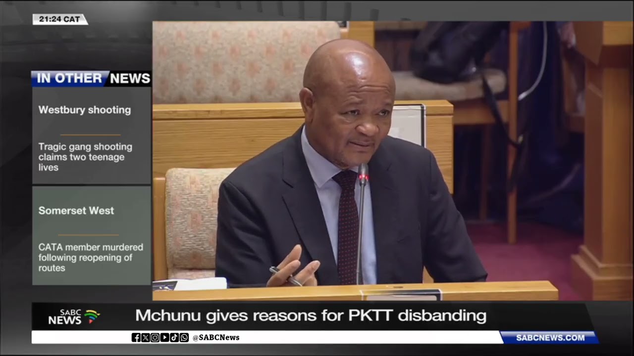 Ad Hoc Committee | Senzo Mchunu gives reasons for PKTT disbanding