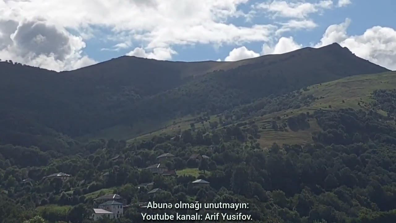 Şınıx və ətraf kəndlərin görüntüsü. #aşıq #saz