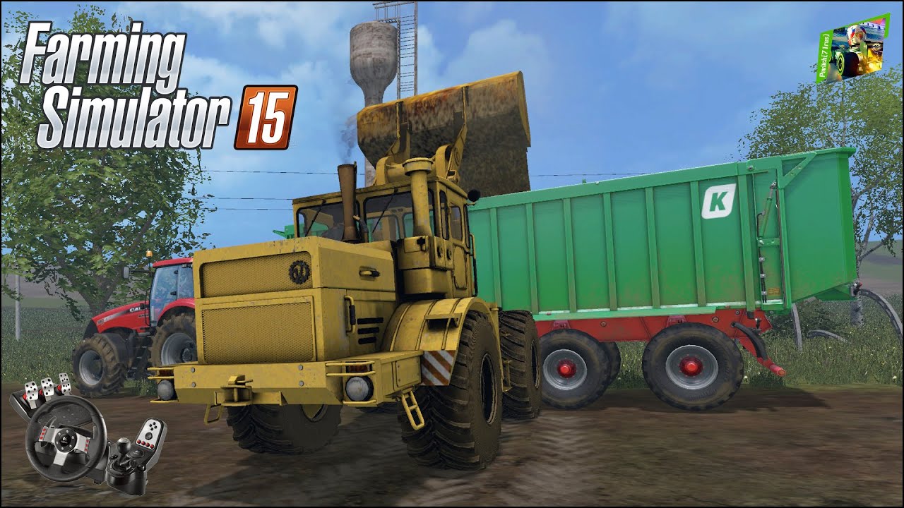 FS2015 - Один российский край - 235 - Силос в кормушки