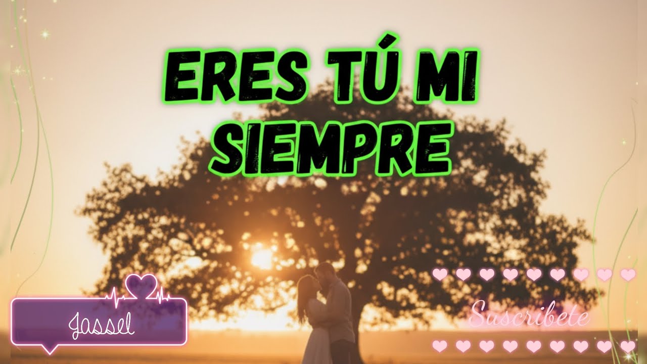 Jassel - Eres tu mi Siempre♥️ ( Balada romántica pop )