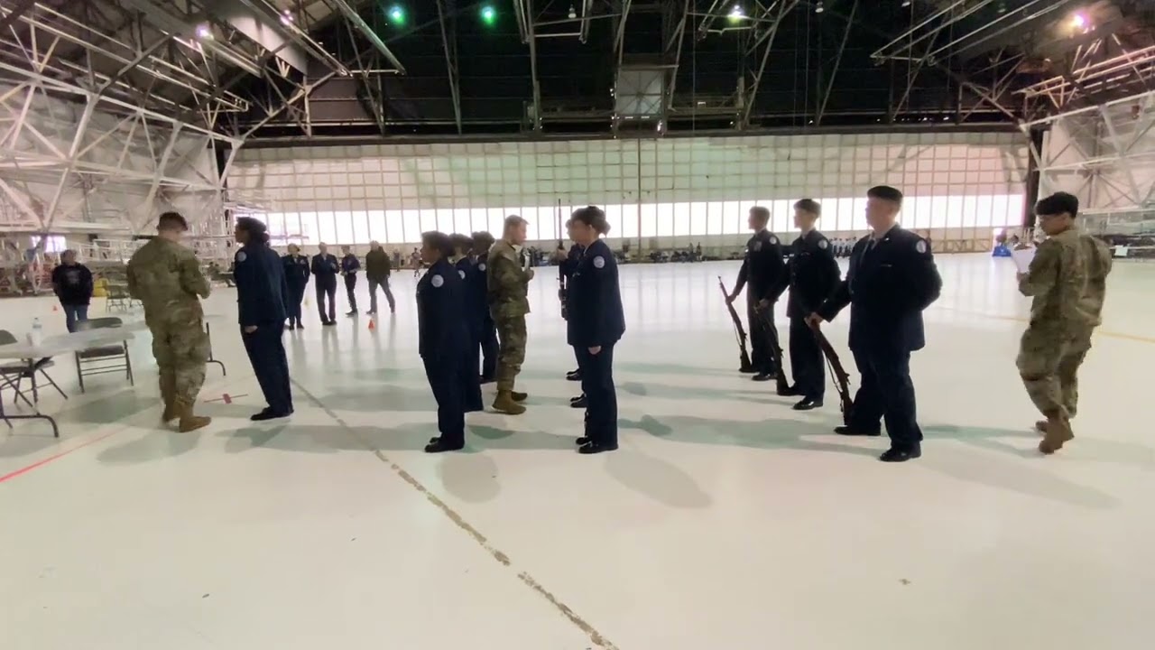 San Angelo Central TX936 Armed Inspection Tinker AFB 2025(3rd place winners)