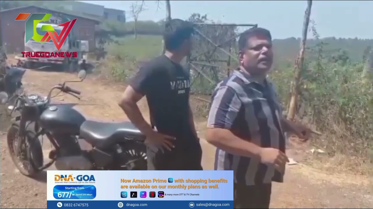 Santa cruz villagers stop Borewell digging near Bondvoll lake,WRD,communidade n police on sites 2026