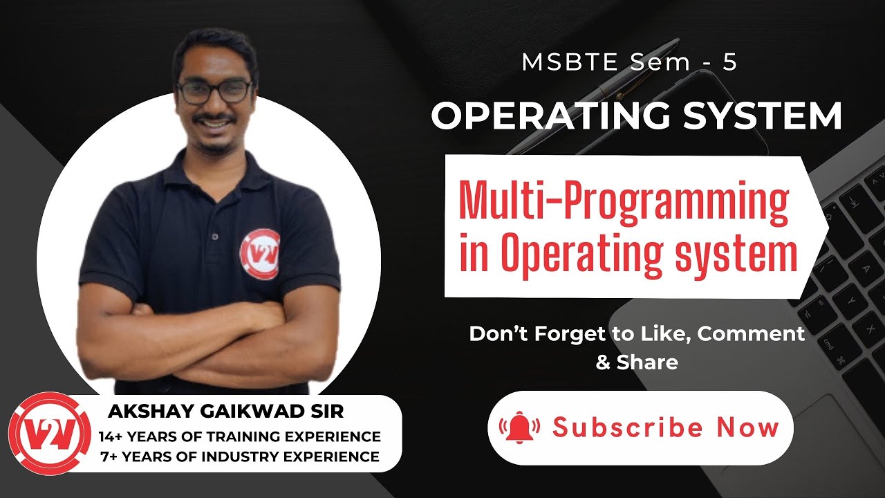 Multi Programming | MSBTE SEM - 5 Operating System | FOR CO / IT / AIML |  TY DIPLOMA