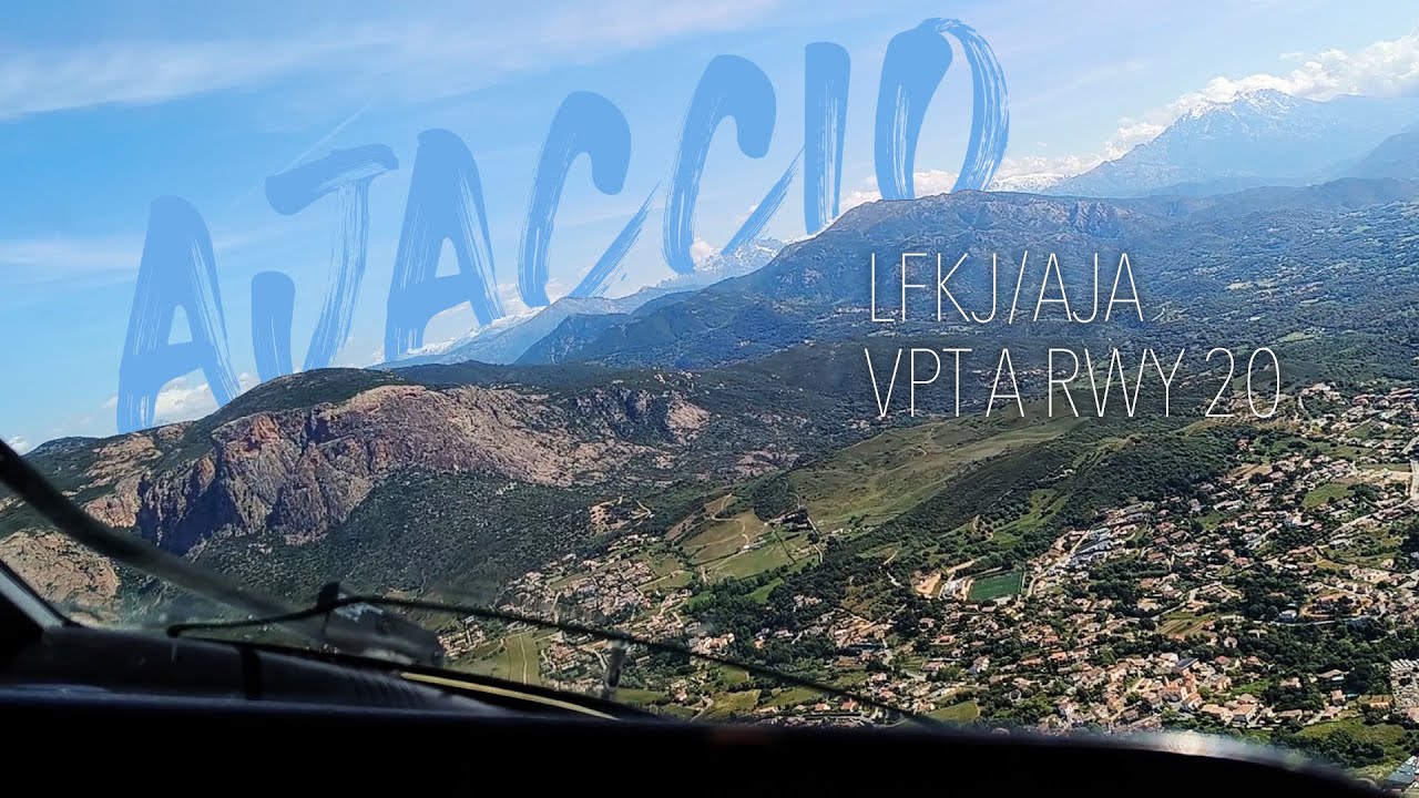LFKJ/AJA | AJACCIO AIRPORT | VPT A RWY 20