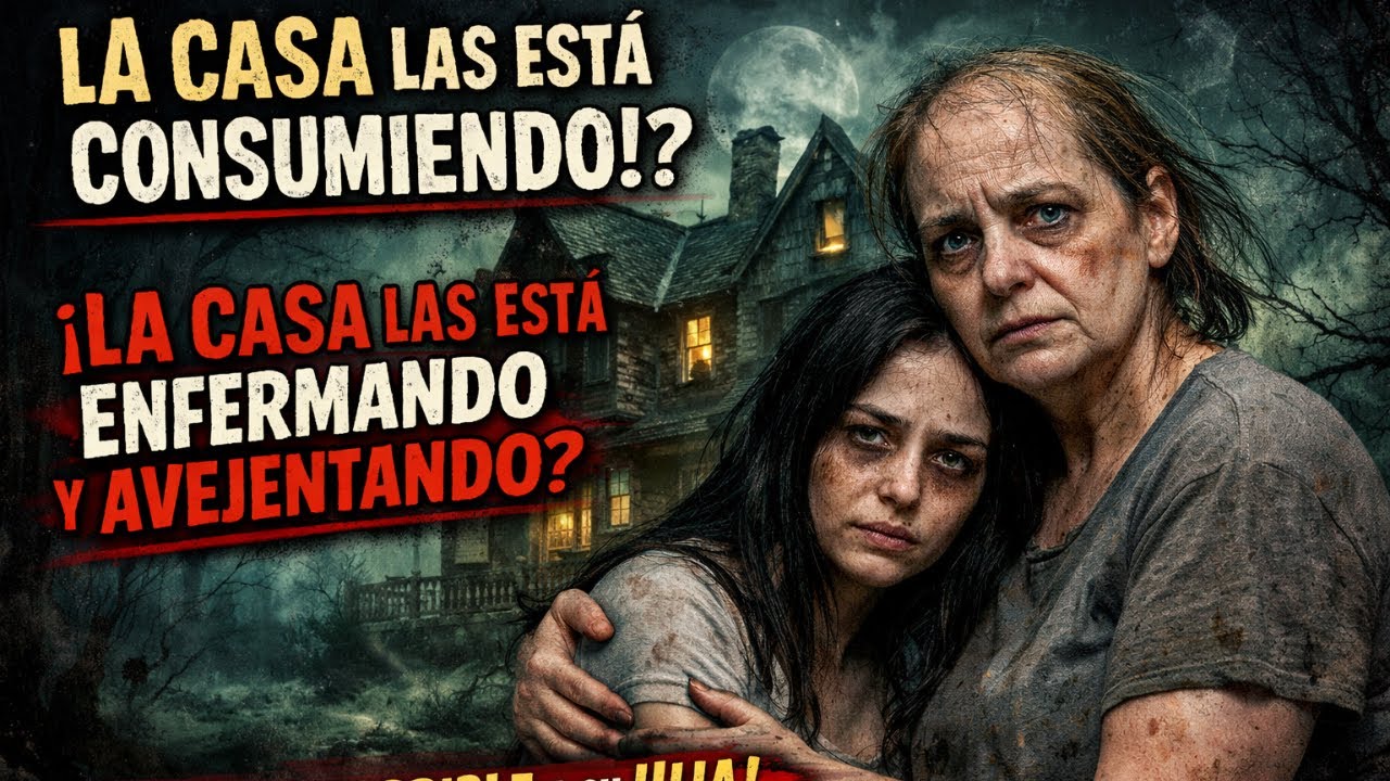 La casa embrujada las está enfermando y avejentando? Le habla horrible la casa las está consumiendo?