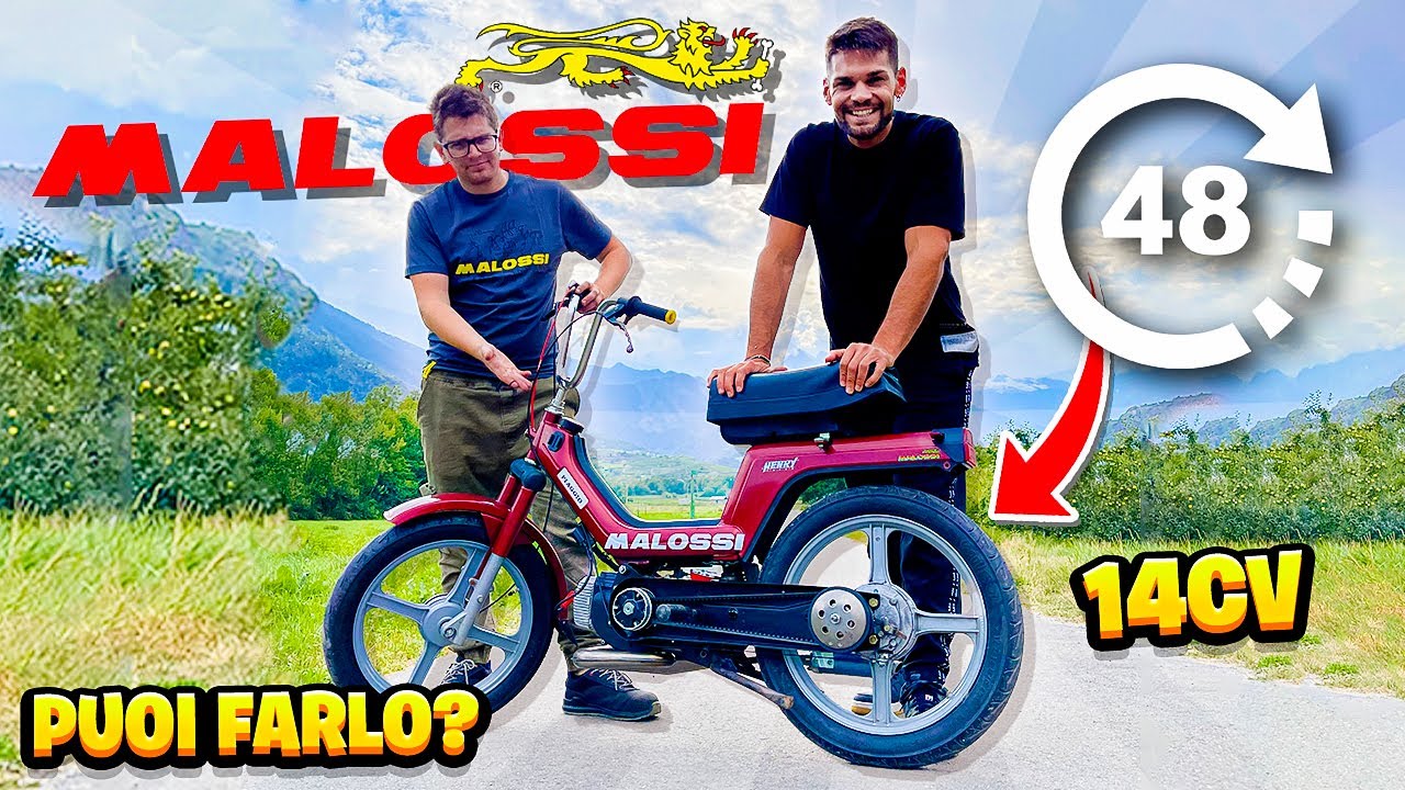 COSTRUIRE UN PIAGGIO SI MALOSSI IN 48 ORE - PUOI FARLO? (Nuovo format)