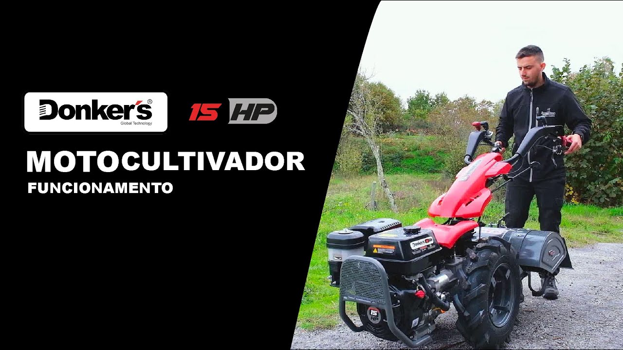 Motocultivador 15 HP - Como Trabalhar