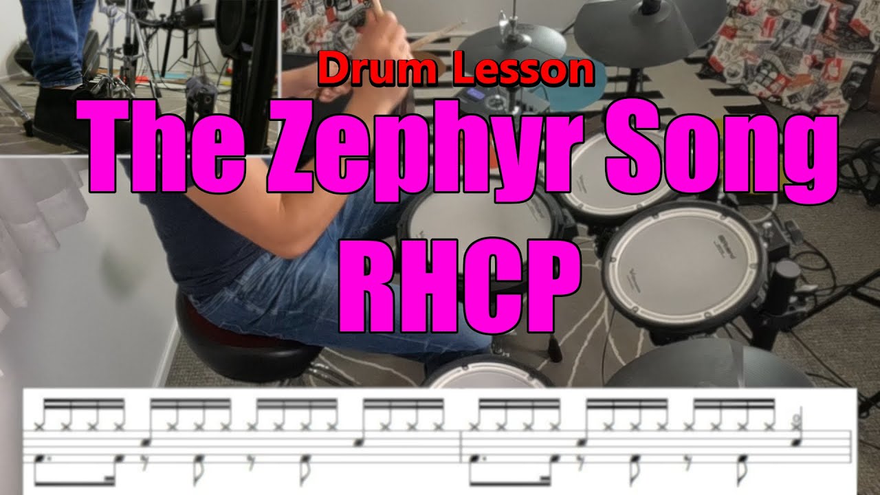 Урок игры на барабанах The Zephyr Song — Red Hot Chili Peppers