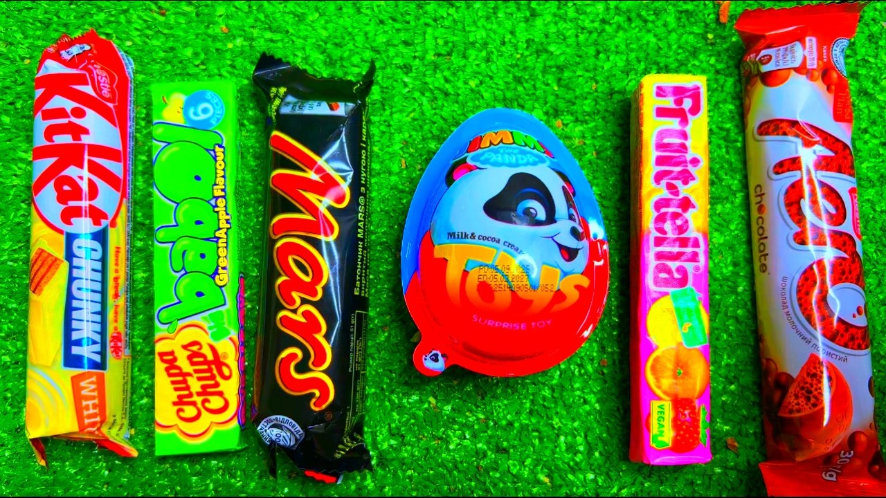 Satisfying Video Unboxing GIANT Chocolate Candy with Yummy Sweets opening candys ASMR