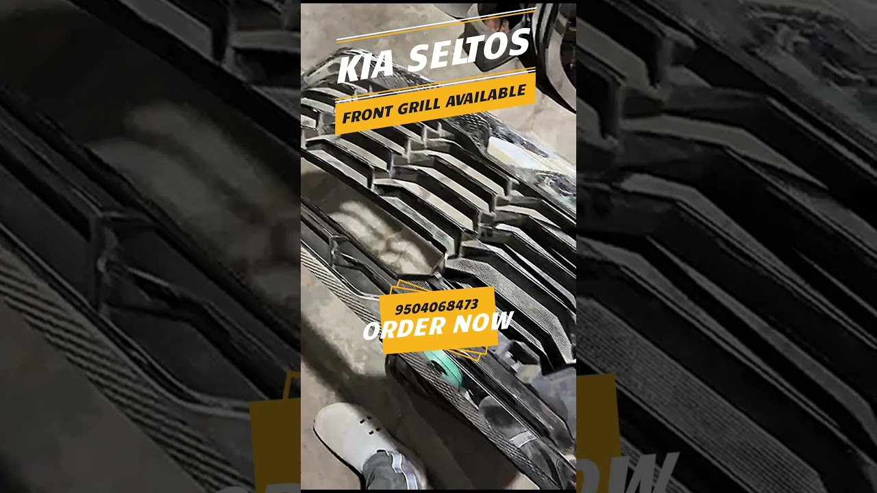 Kia Seltos modified | Kia Seltos front grill | Kia Seltos front grill modified #shorts