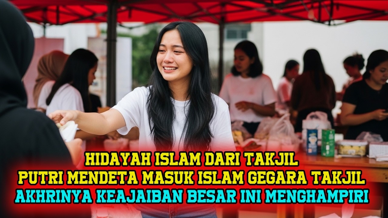 KEAJAIBAN BESAR !TANGIS HARU PUTRI PENDETA MASUK ISLAM GEGARA TAKJIL. AKHIRNYA KEAJAIBAN MENGHAMPIRI