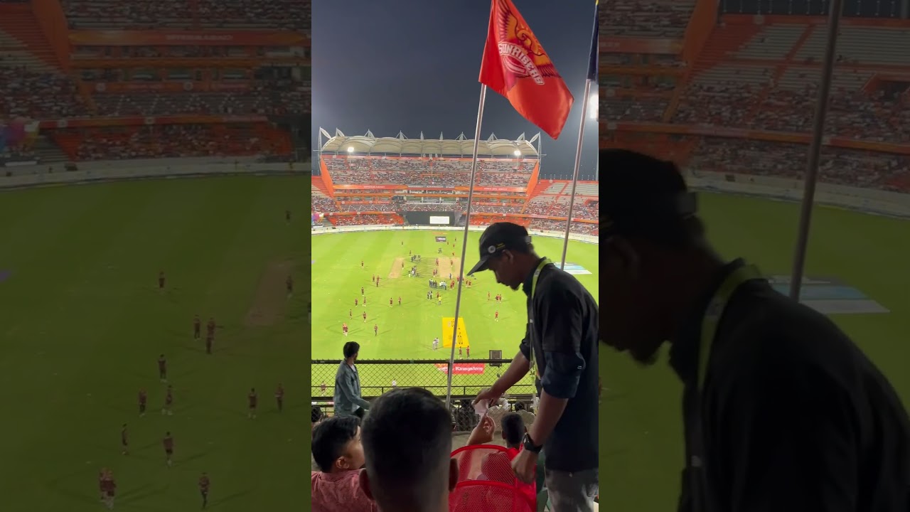 UPPAL STADIUM VIEW #cricket #worldcup #uppal #newzealand