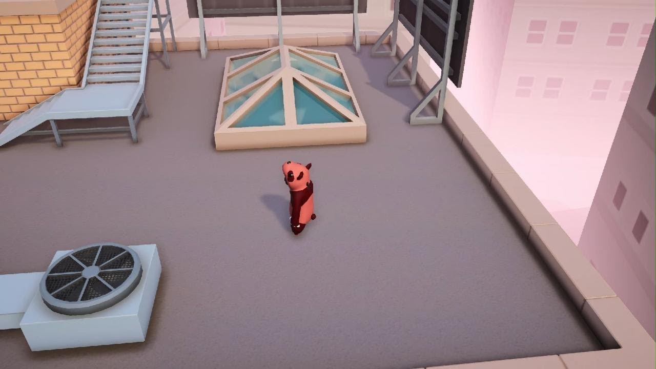 Playing gang Beasts