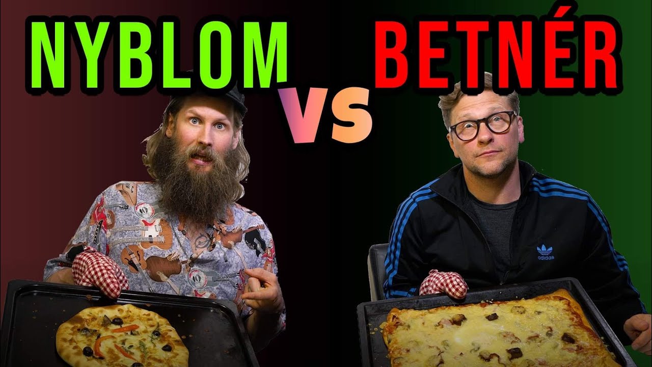 Tomtemor har något gott i påsen när Magnus Betnér & Henrik Nyblom gör pizza