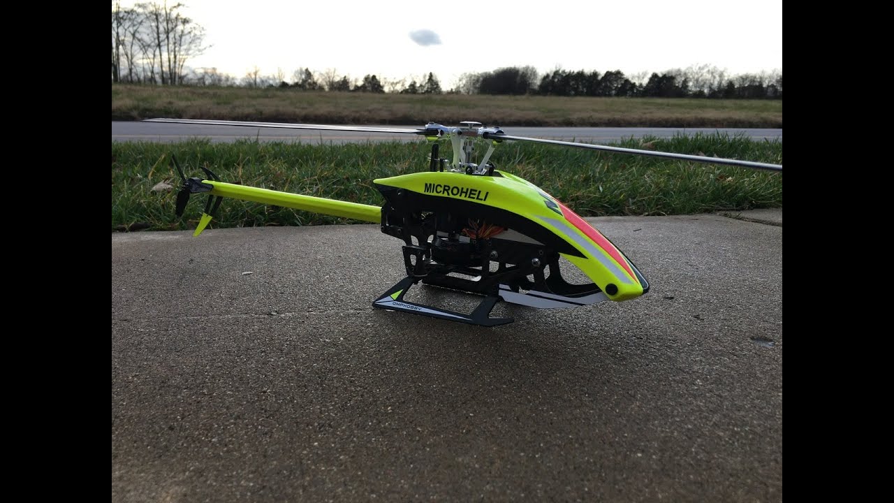 MicroHeli King Cobra Canopy Install On the OMP Hobby M2