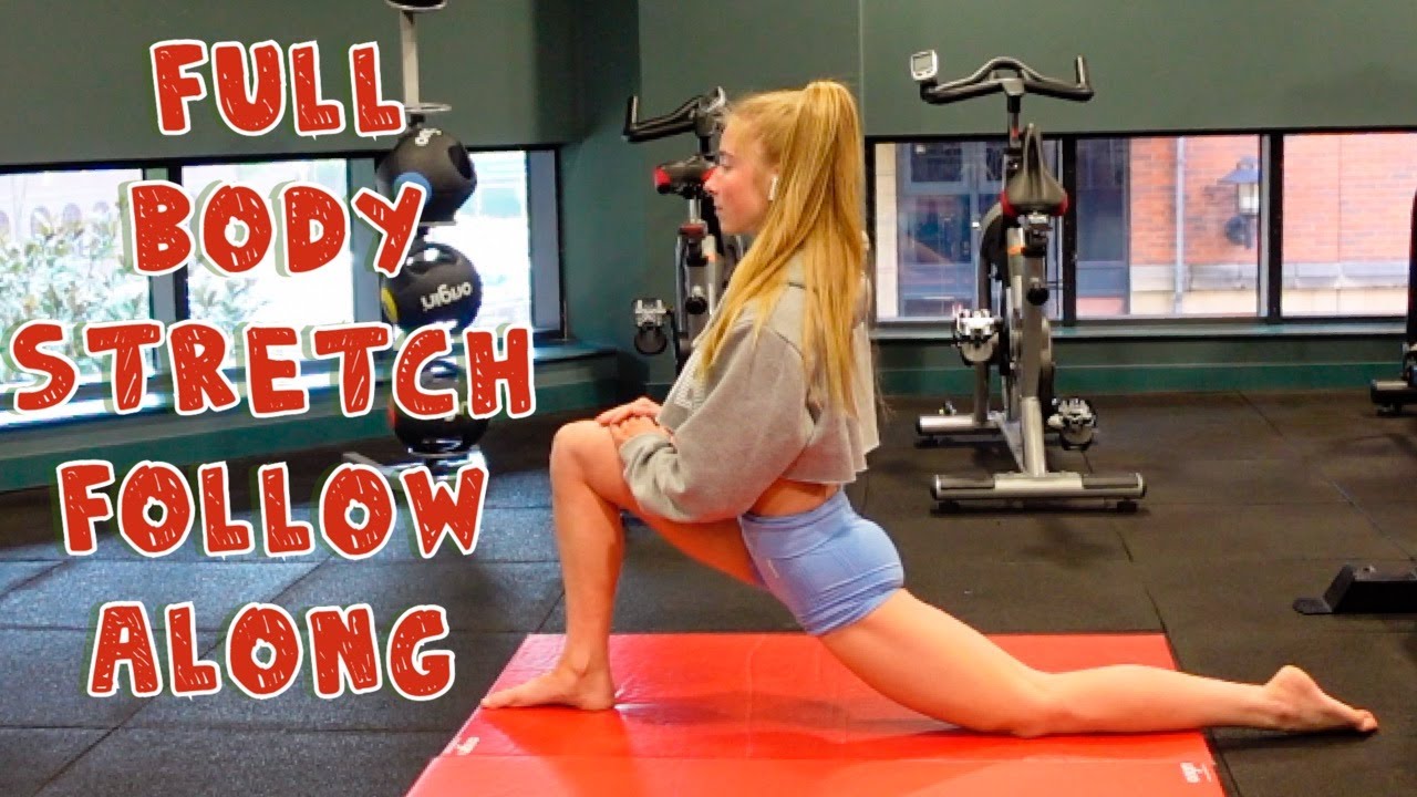 Beginners Full body Stretch follow along