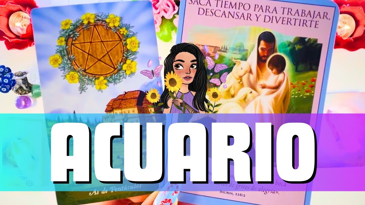 ACUARIO ♒️ MADRE MÍA ESTÁ CERCA! NI EN TUS MÁS LOCOS SUEÑOS PASÓ! EL CIELO TE REGALA LO MÁS PRECIADO