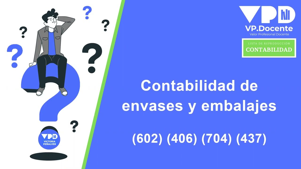 CONTABILIDAD ENVASES Y EMBALAJES