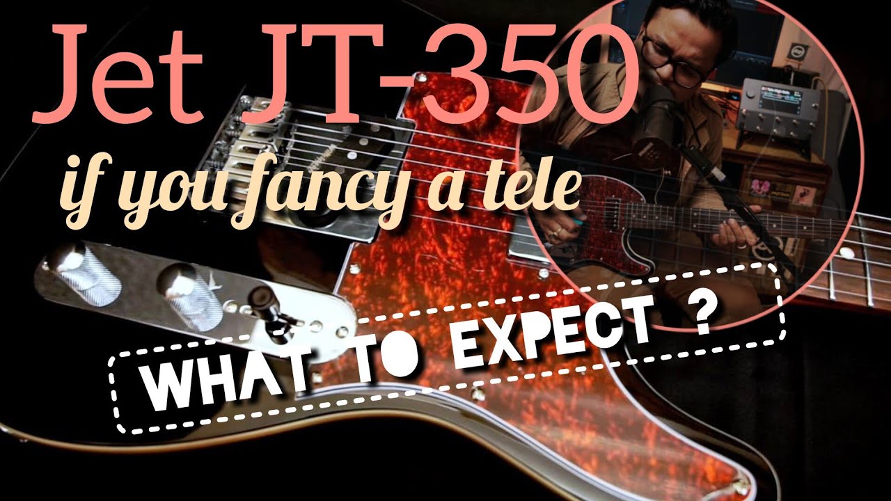 Jet Guitars JT-350 BK R - I dig it