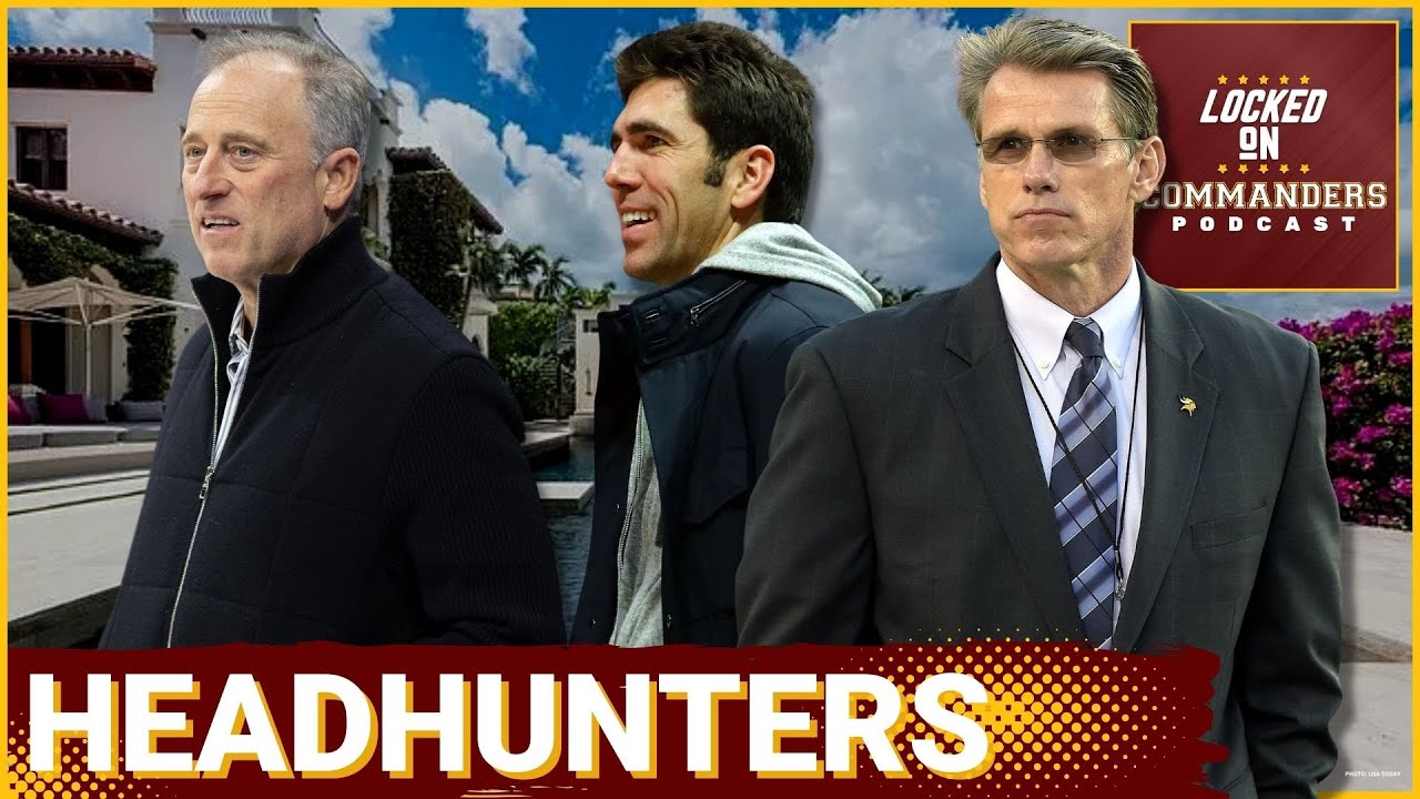 Washington Commanders Head of Football Operations Search: Adam Peters, Alec Halaby, Ian Cunningham