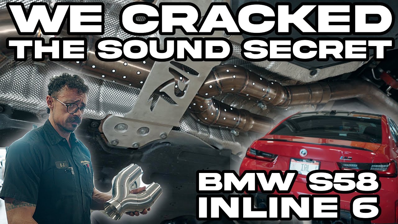 Make a S58 BMW G80 M3 Turbo Inline 6 Exhaust Sound Good… but the Difficulty’s set to Nightmare Mode