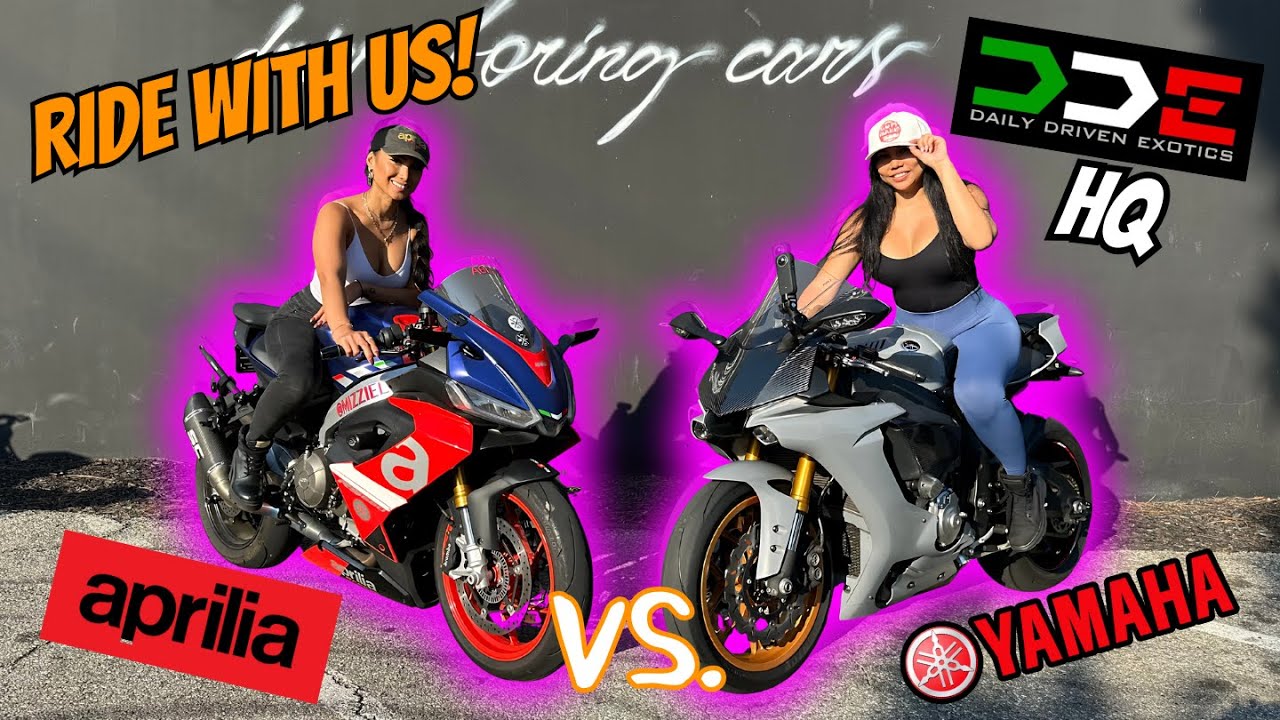 Thai Food Run & Daily Driven Exotics HQ! | Yamaha R1 vs Aprilia RS220 Ride!
