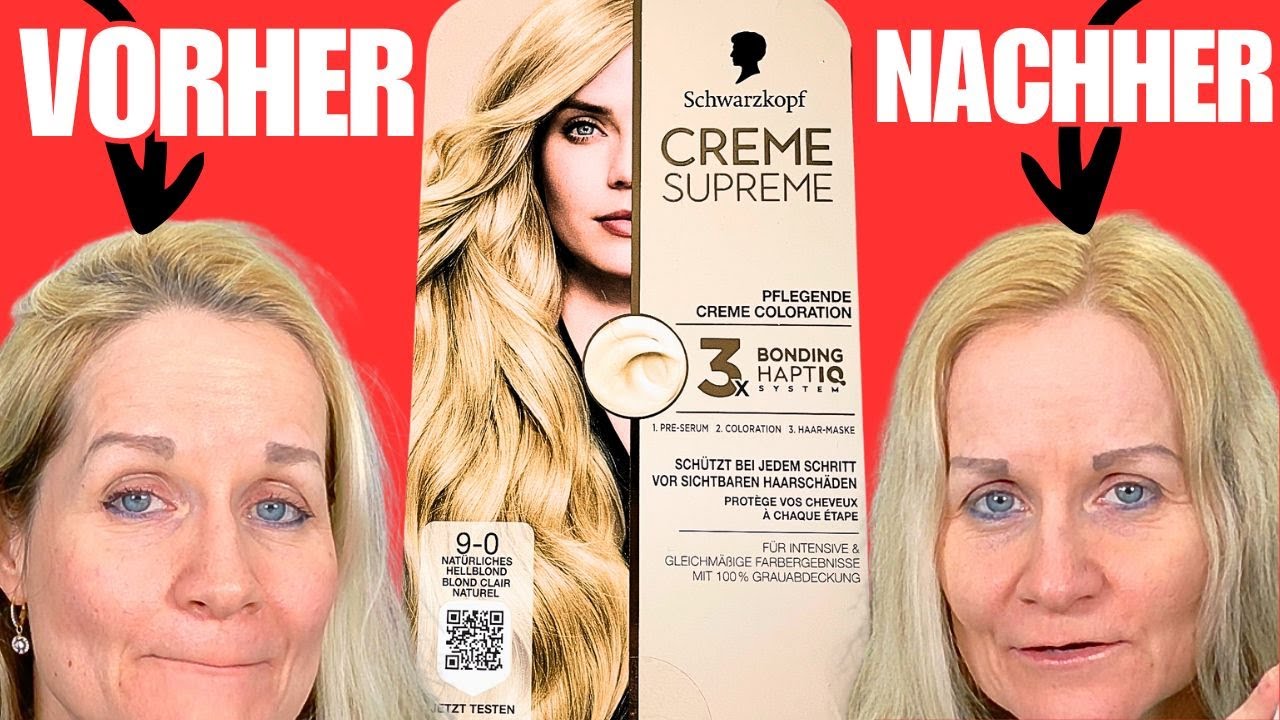 Schwarzkopf creme Supreme neue Haarfarbe in nur 3 schritten