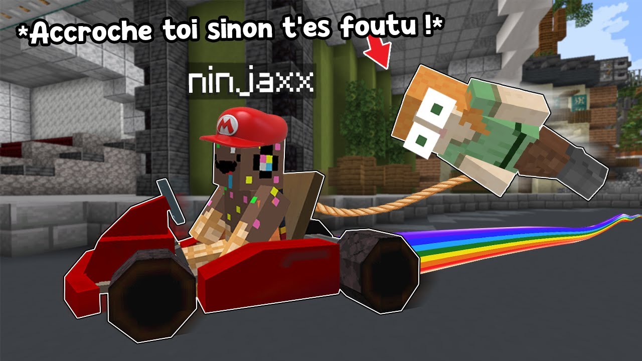 J'ai troll ce Noob avec des Mini Jeux sur Minecraft..