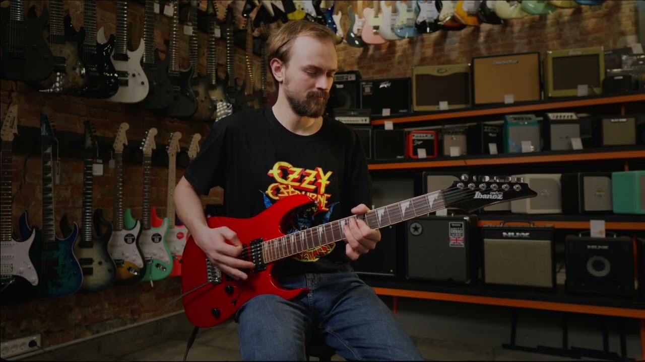 Ibanez GRG170DX Demo