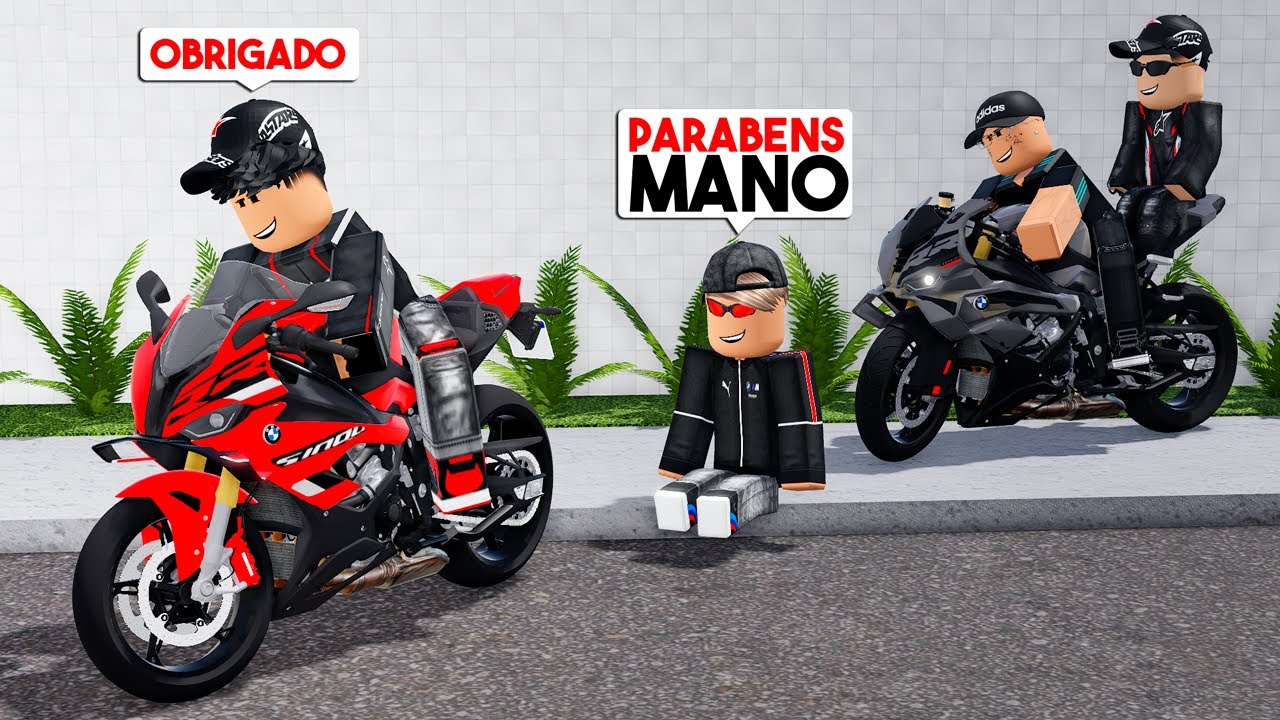 ROBLOX - ESSA É MINHA MOTO NOVA BMW S1000RR