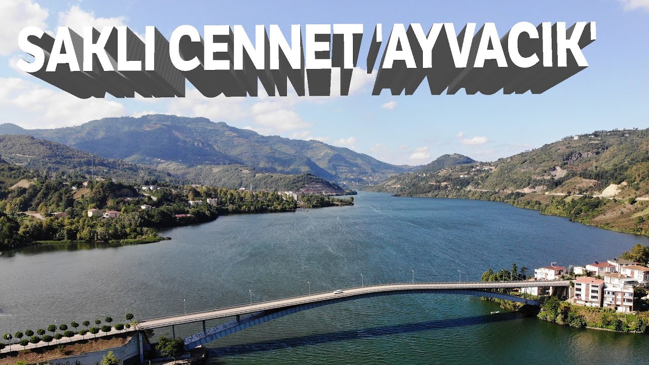 Eşsiz Güzellikteki İlçe Havadan Görüntülendi