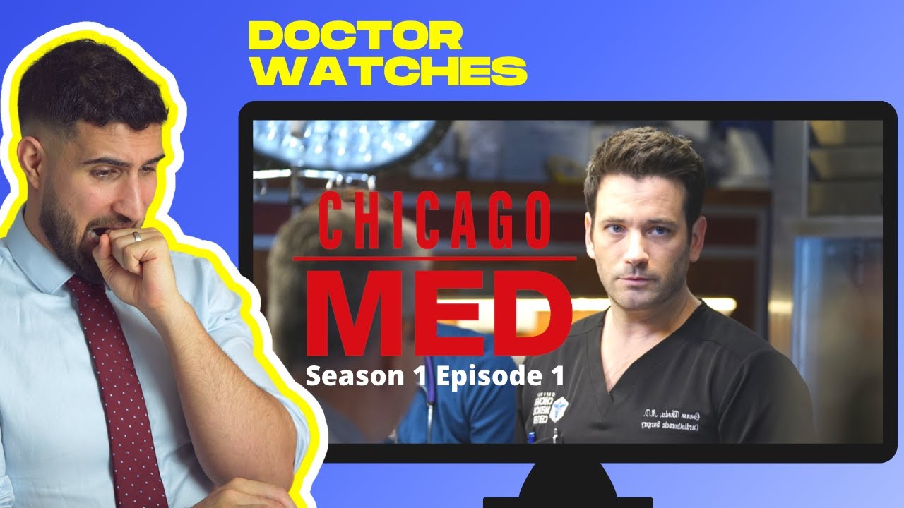 Doctor Reacts to Chicago Med | Doctor's Train Crashes on 1st Day S1E1