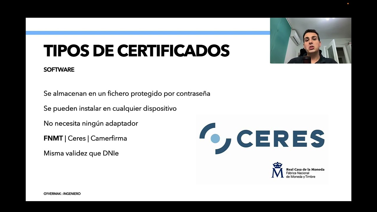 Certificados Digitales para trámites en España